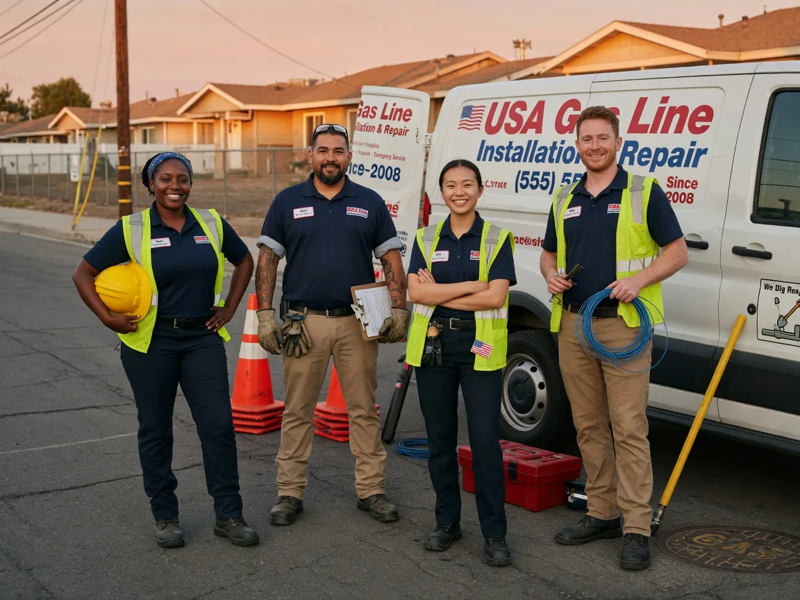 Gas Line Installation company in Pittsburg, TX